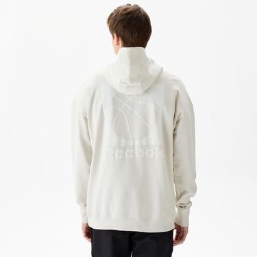  Reebok Atr Hoopwear Erkek Beyaz Günlük Sweatshirt