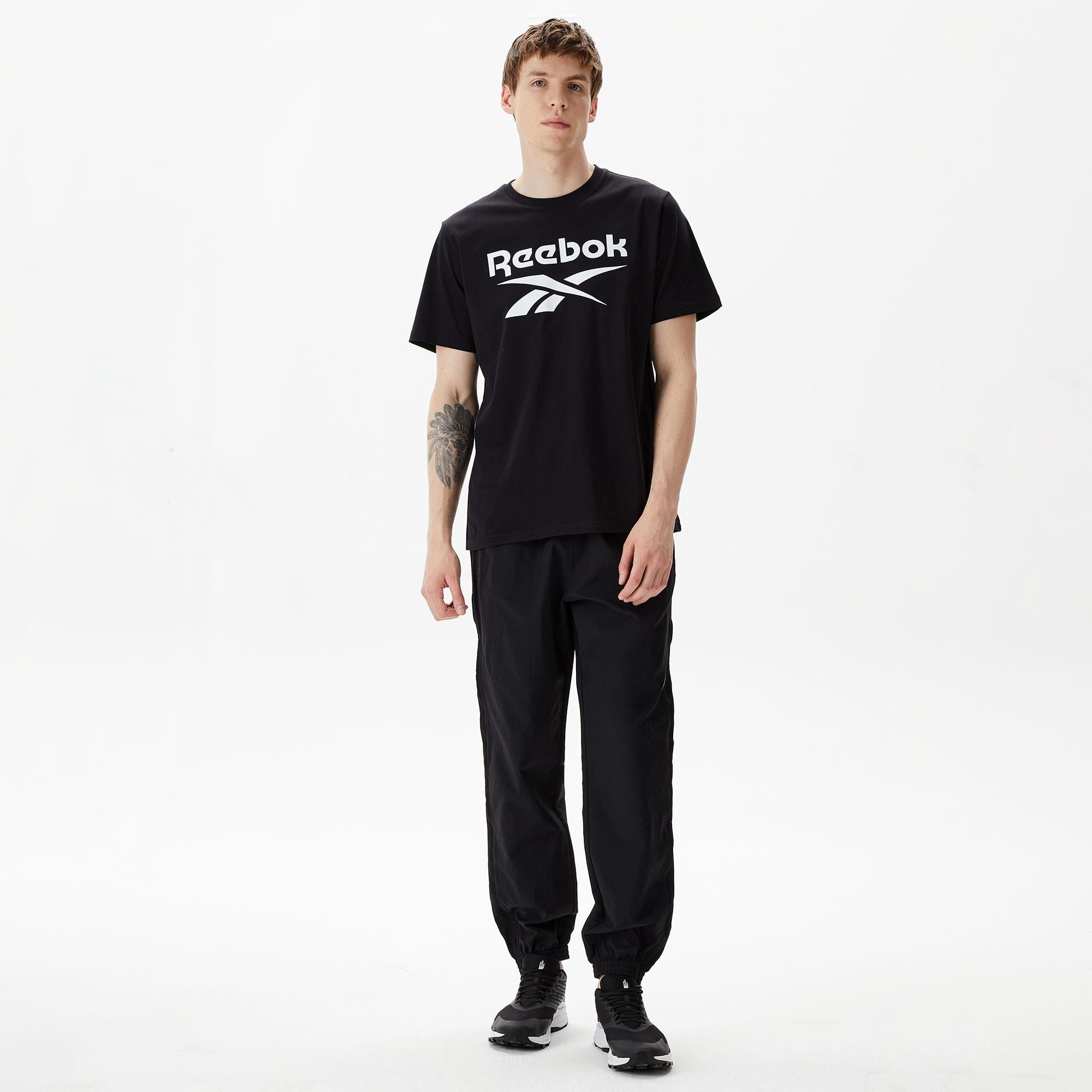 Reebok Erkek Siyah Günlük Eşofman Altı