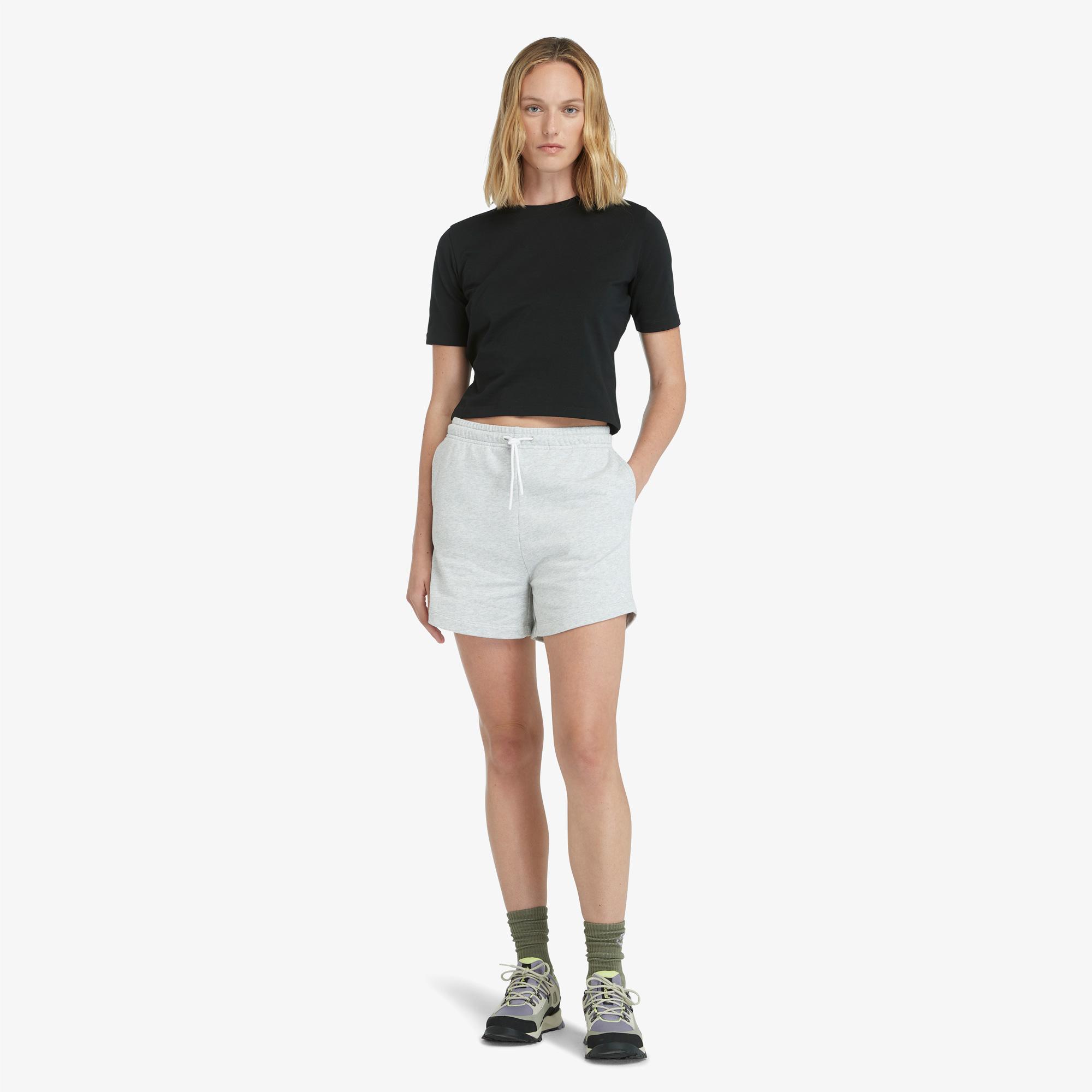 Timberland Loop Back Kadın Gri Şort