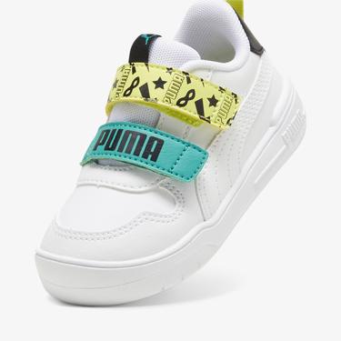  Puma Multiflexsl Masked Hero Vinf Bebek Beyaz Spor Ayakkabı