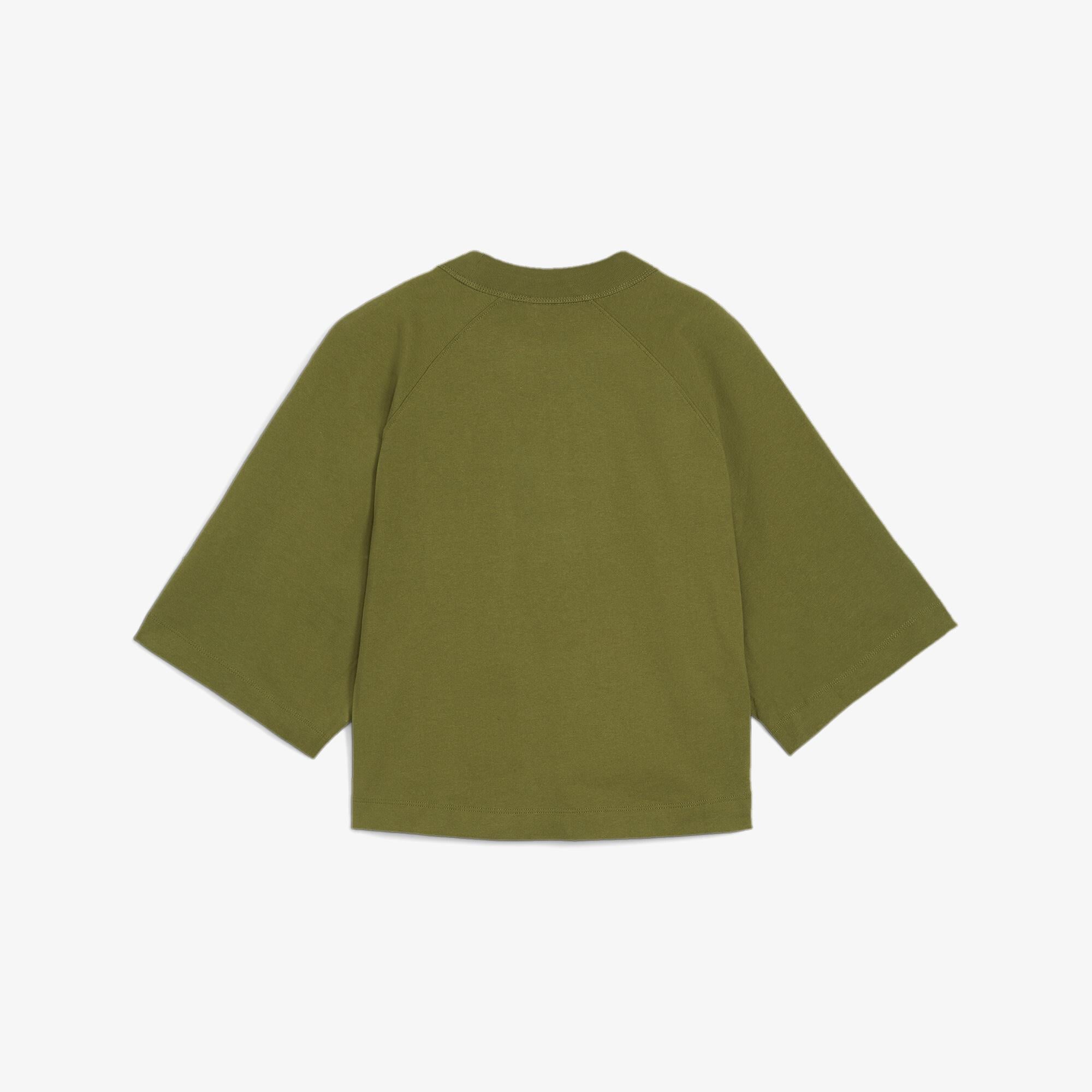 Puma Classics+ Oversized Kadın Yeşil T-Shirt