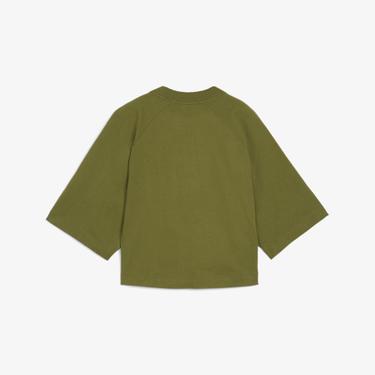  Puma Classics+ Oversized Kadın Yeşil T-Shirt