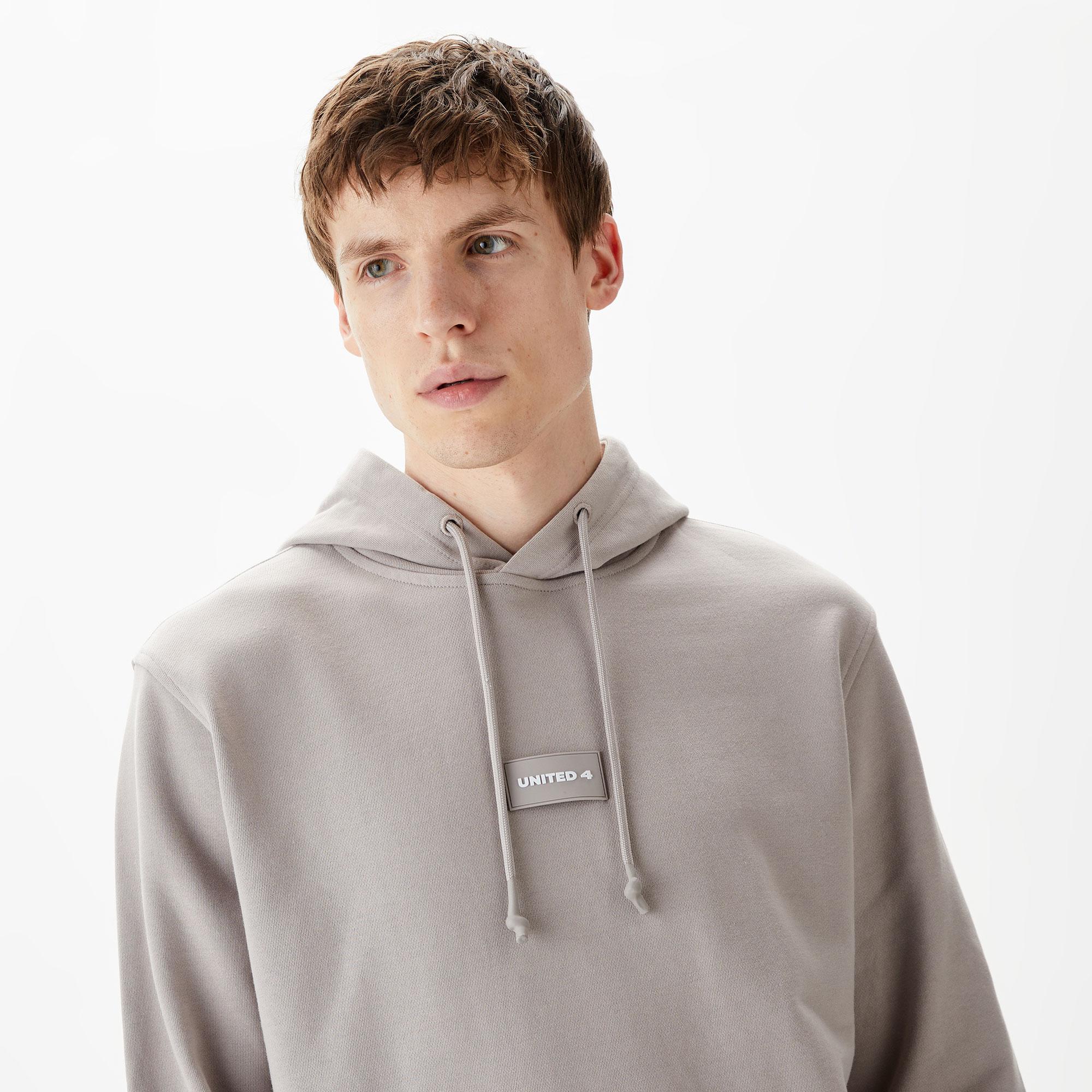 UNITED4 Erkek Gri Sweatshirt