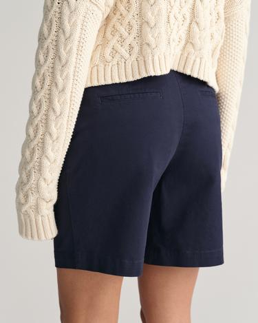  GANT Kadın Lacivert Slim Fit Şort