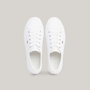  Tommy Hilfiger Vulcing Kadın Beyaz Sneaker