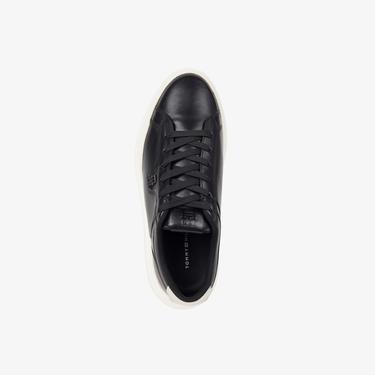  Tommy Hilfiger Pointy Court Kadın Siyah Sneaker