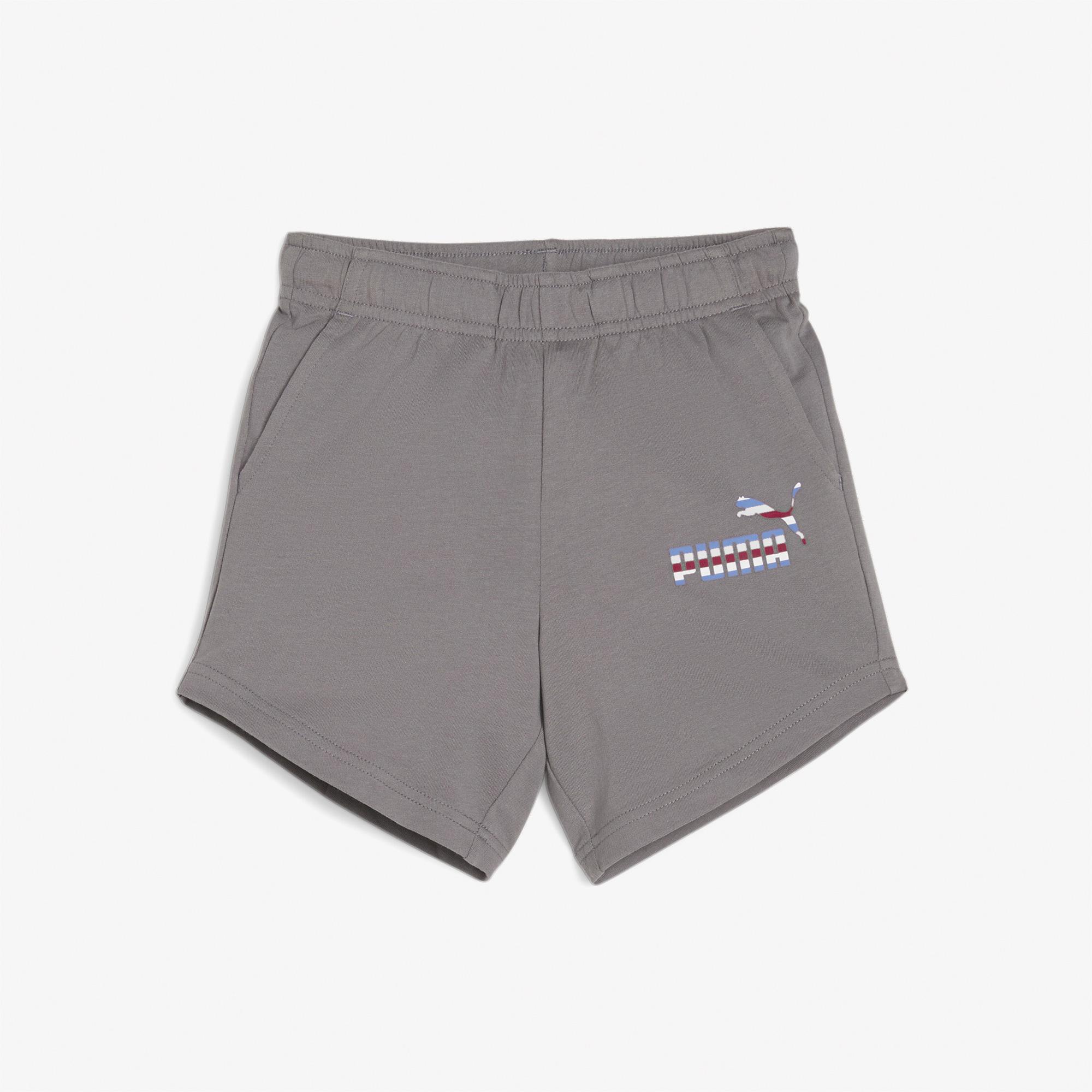 Puma Ess+ Summer Camp Çocuk Gri Şort