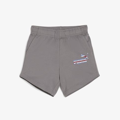  Puma Ess+ Summer Camp Çocuk Gri Şort