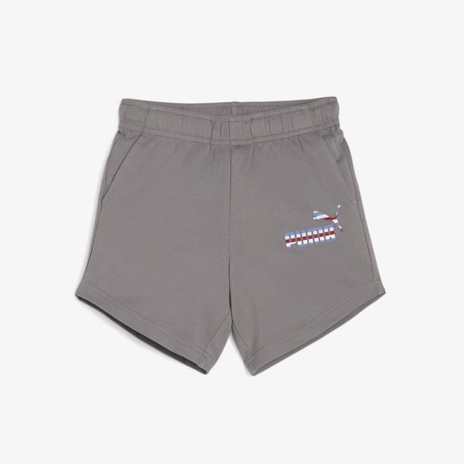  Puma Ess+ Summer Camp Çocuk Gri Şort