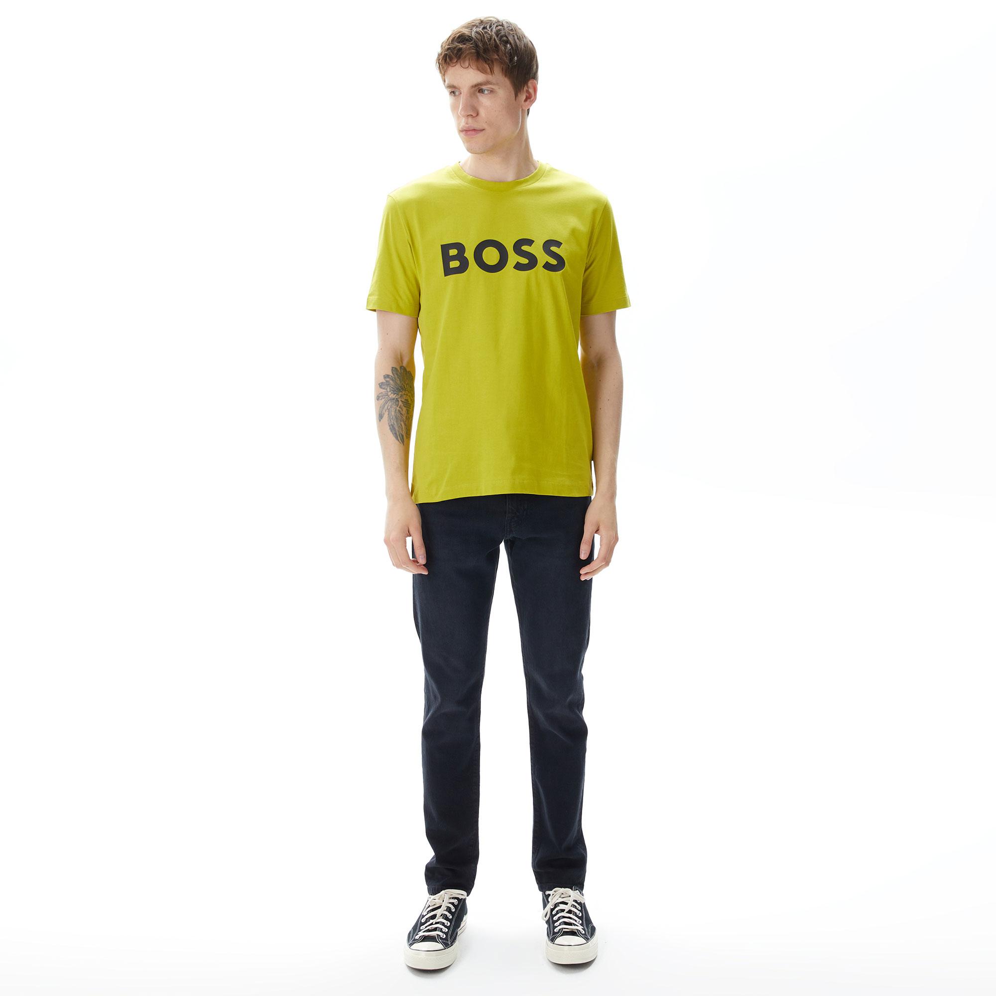 Boss Tiburt 354 Erkek Yeşil T-Shirt
