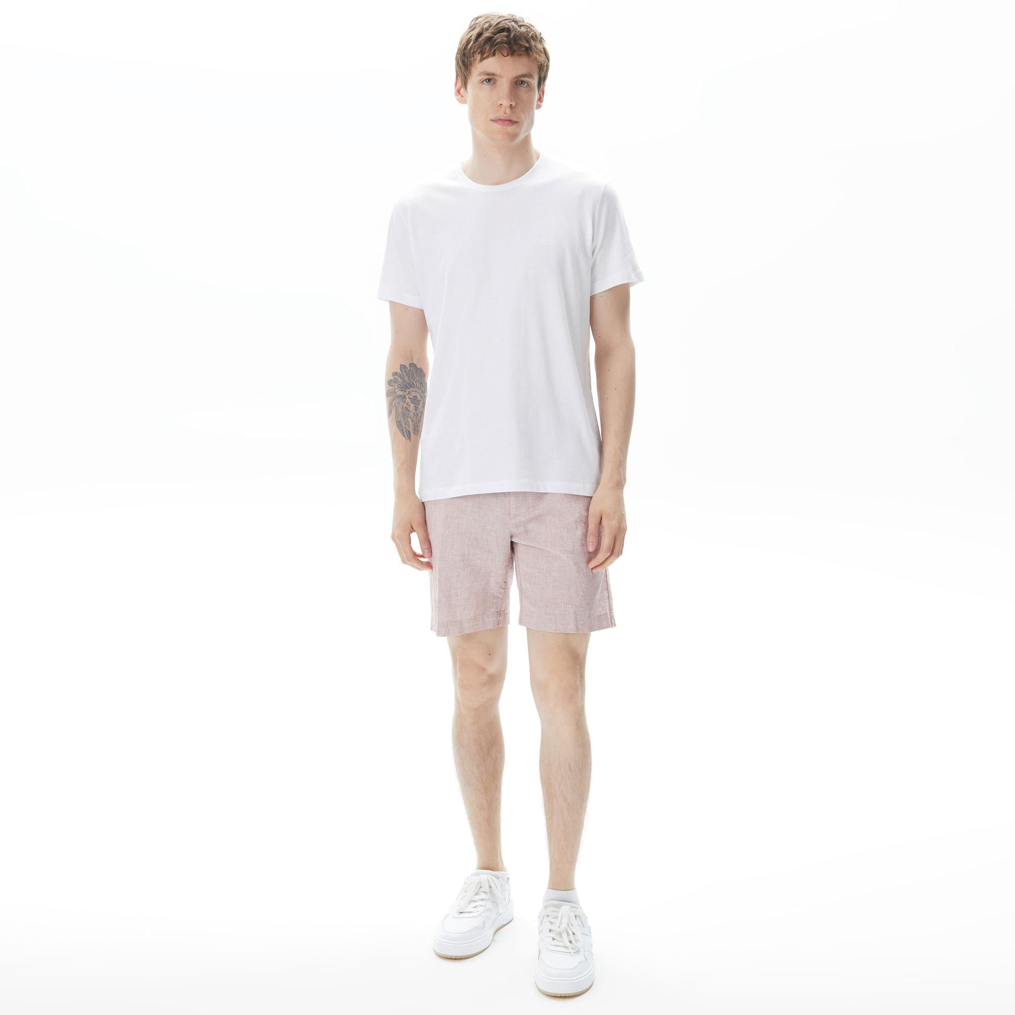 Boss Comfort Erkek Beyaz T-Shirt