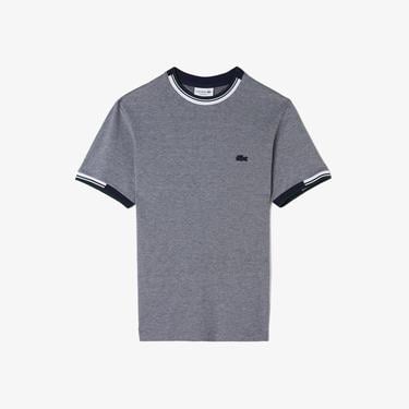  Lacoste Erkek Regular Fit Bisiklet Yaka Lacivert T-Shirt