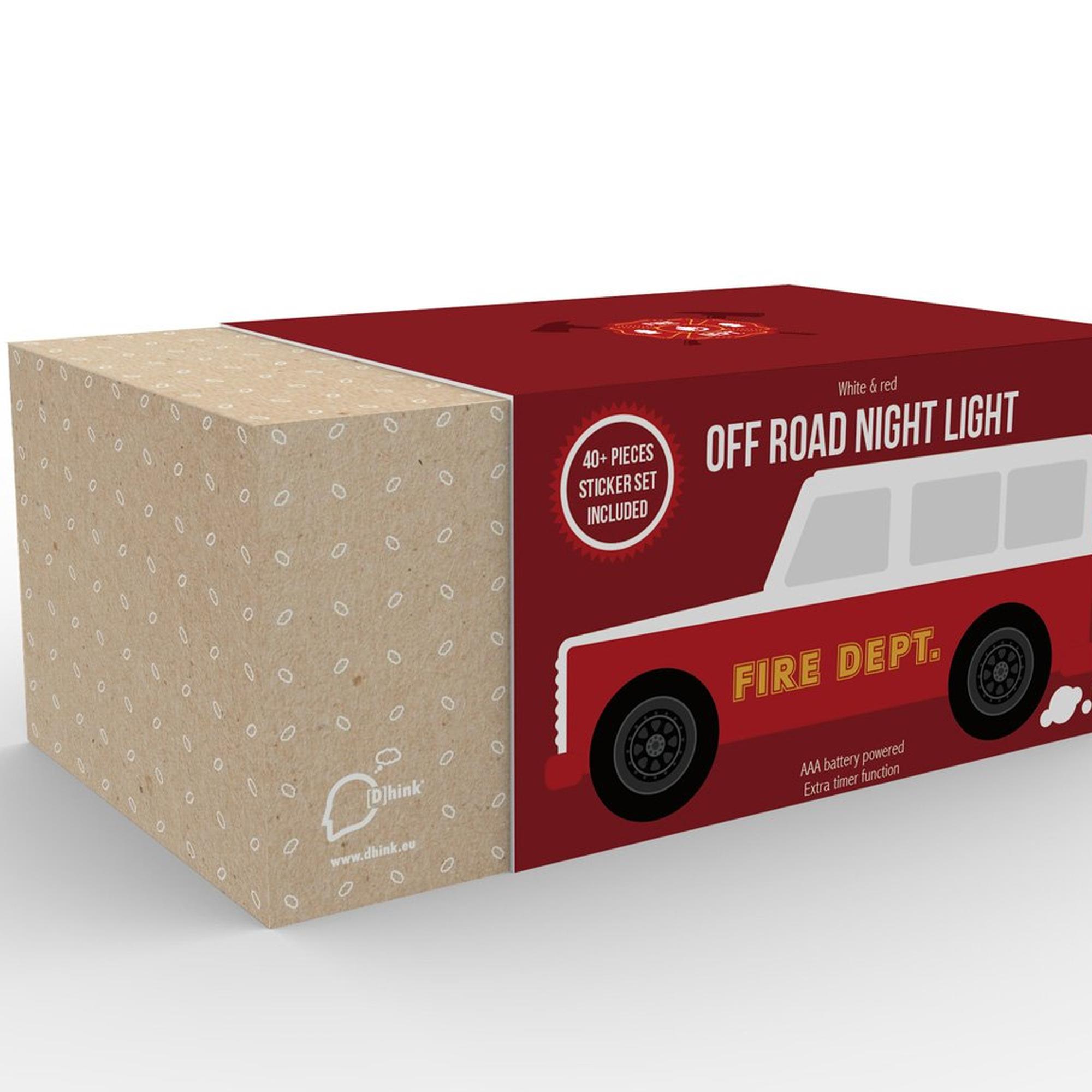 Dhink İtfaiye Arabası 
Gece KIRMIZI