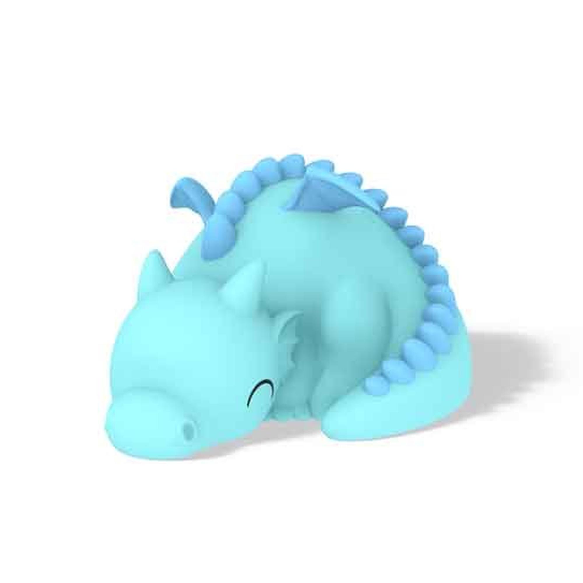 Dhink Silikon Gece Lambası Dragon MAVİ