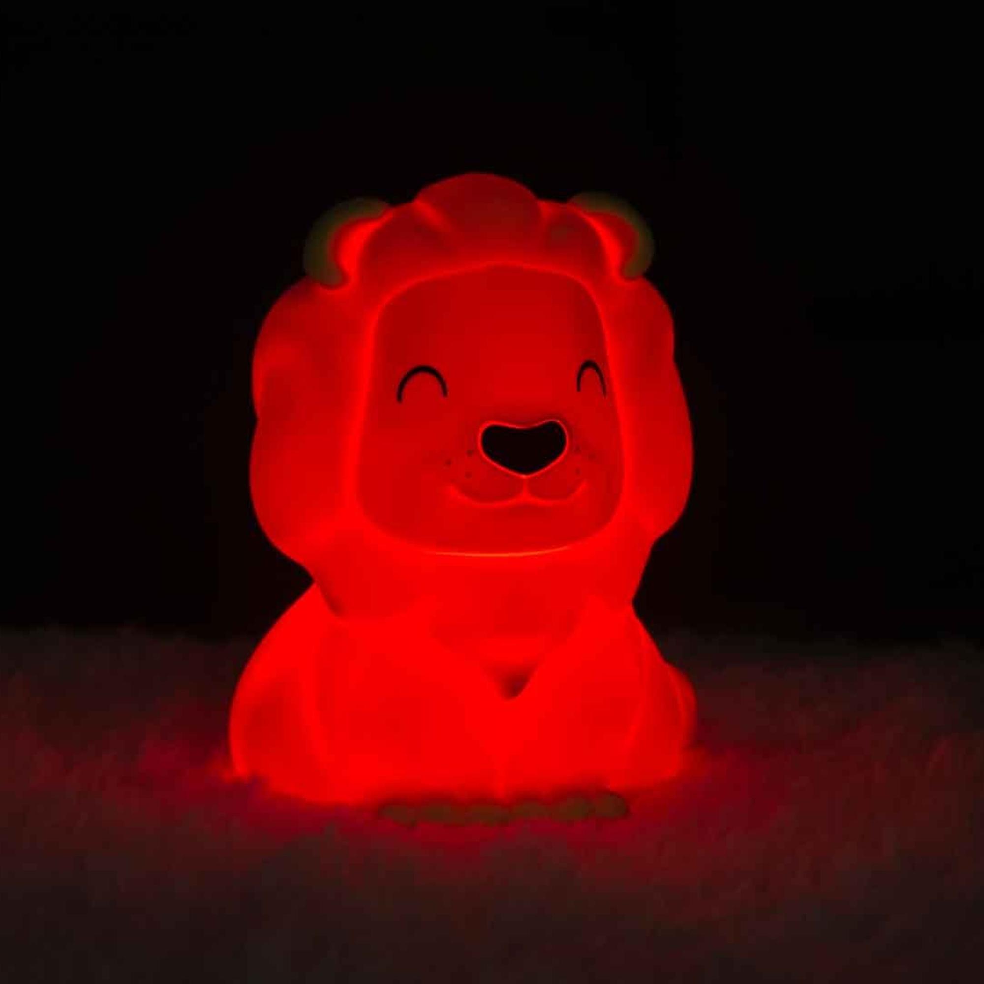 Dhink Silikon Gece Lambası Aslan SARI