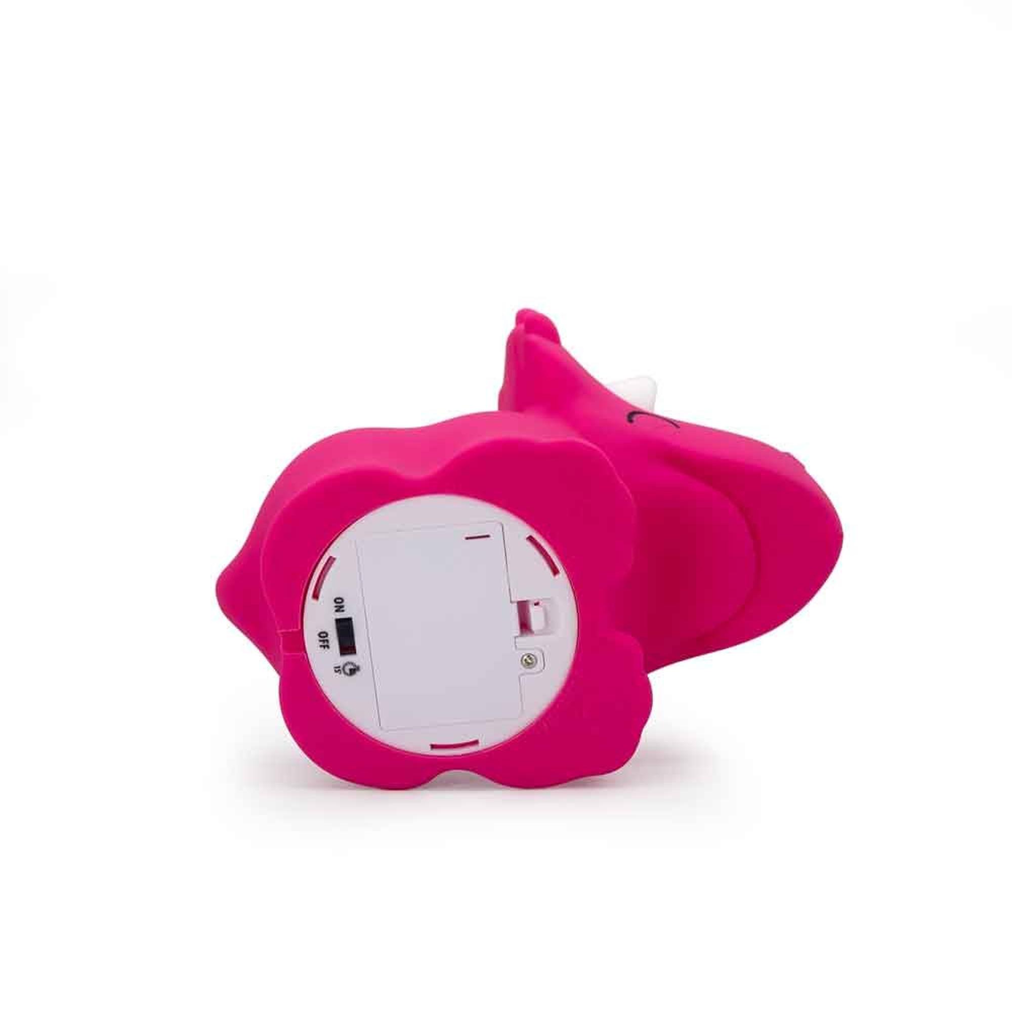 Dhink Silikon Gece Lambası 
Triceratops PEMBE