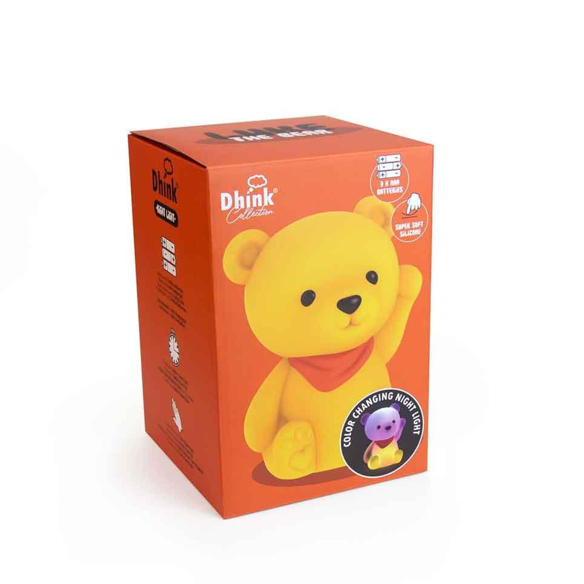 Dhink Silikon Gece Lambası Ayıcık SARI