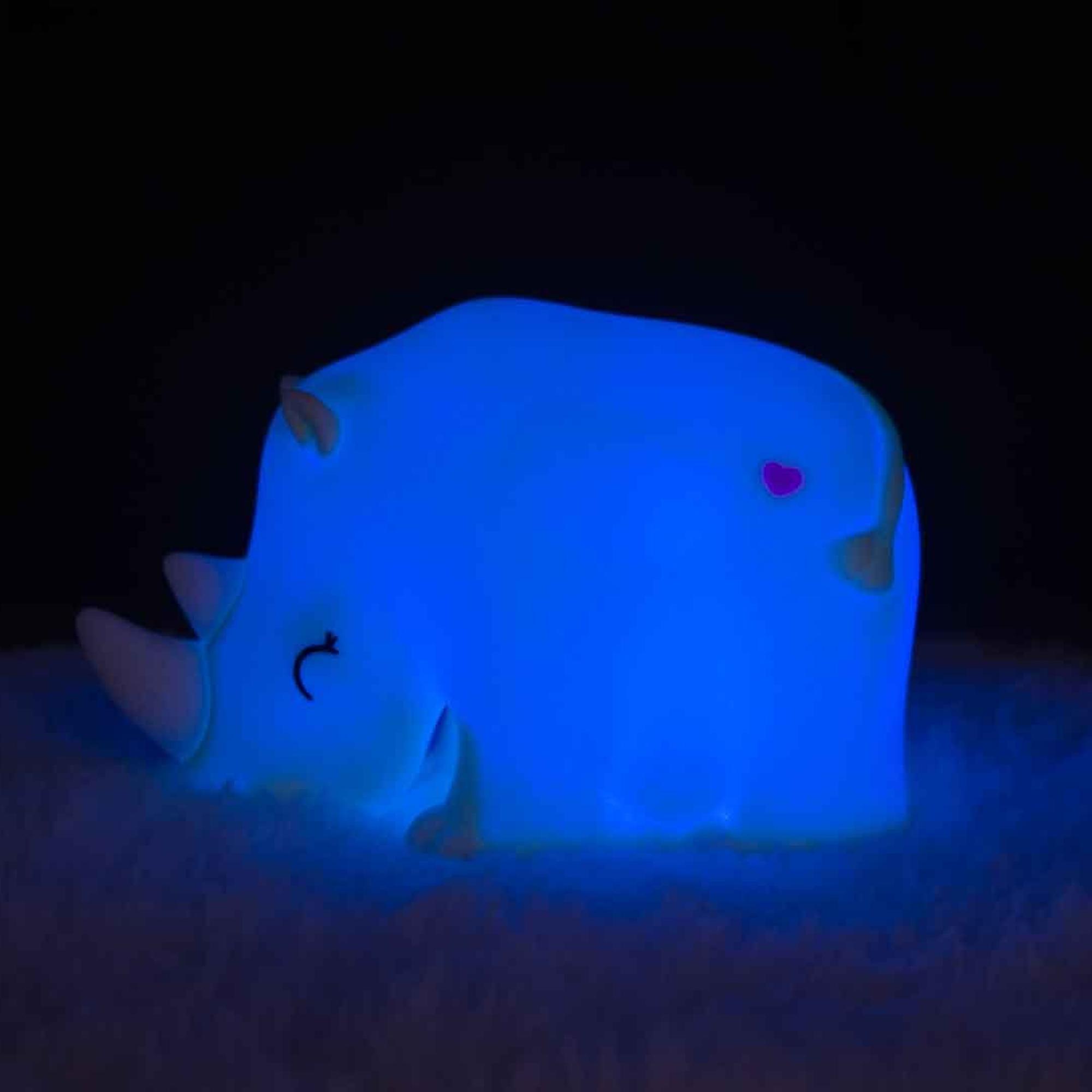 Dhink Silikon Gece Lambası Rhino Scott YEŞİL