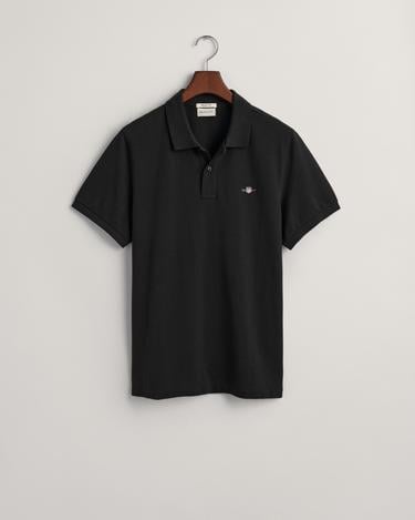  GANT Erkek Siyah Regular Fit Polo