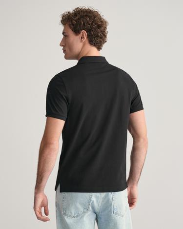  GANT Erkek Siyah Regular Fit Polo