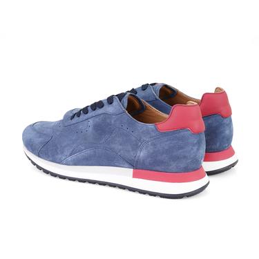  Carrol Lacivert Erkek Deri Spor Ayakkabı