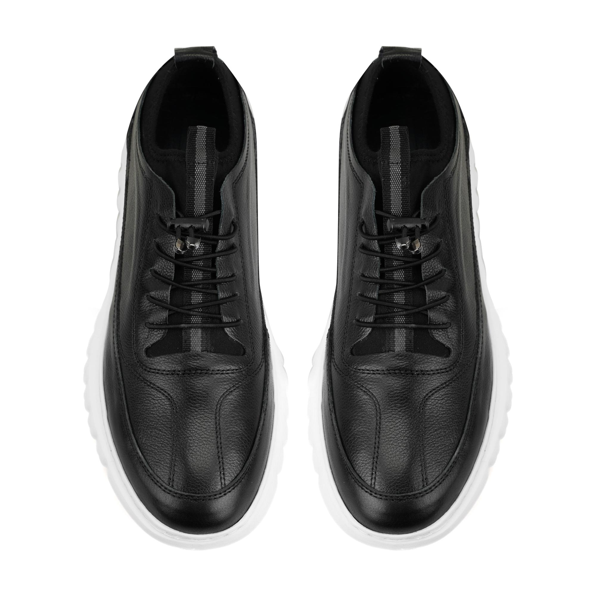 Sheldon Siyah Erkek Deri Spor Ayakkabı