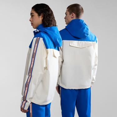  Napapijri A-Grober Erkek Beyaz Ceket