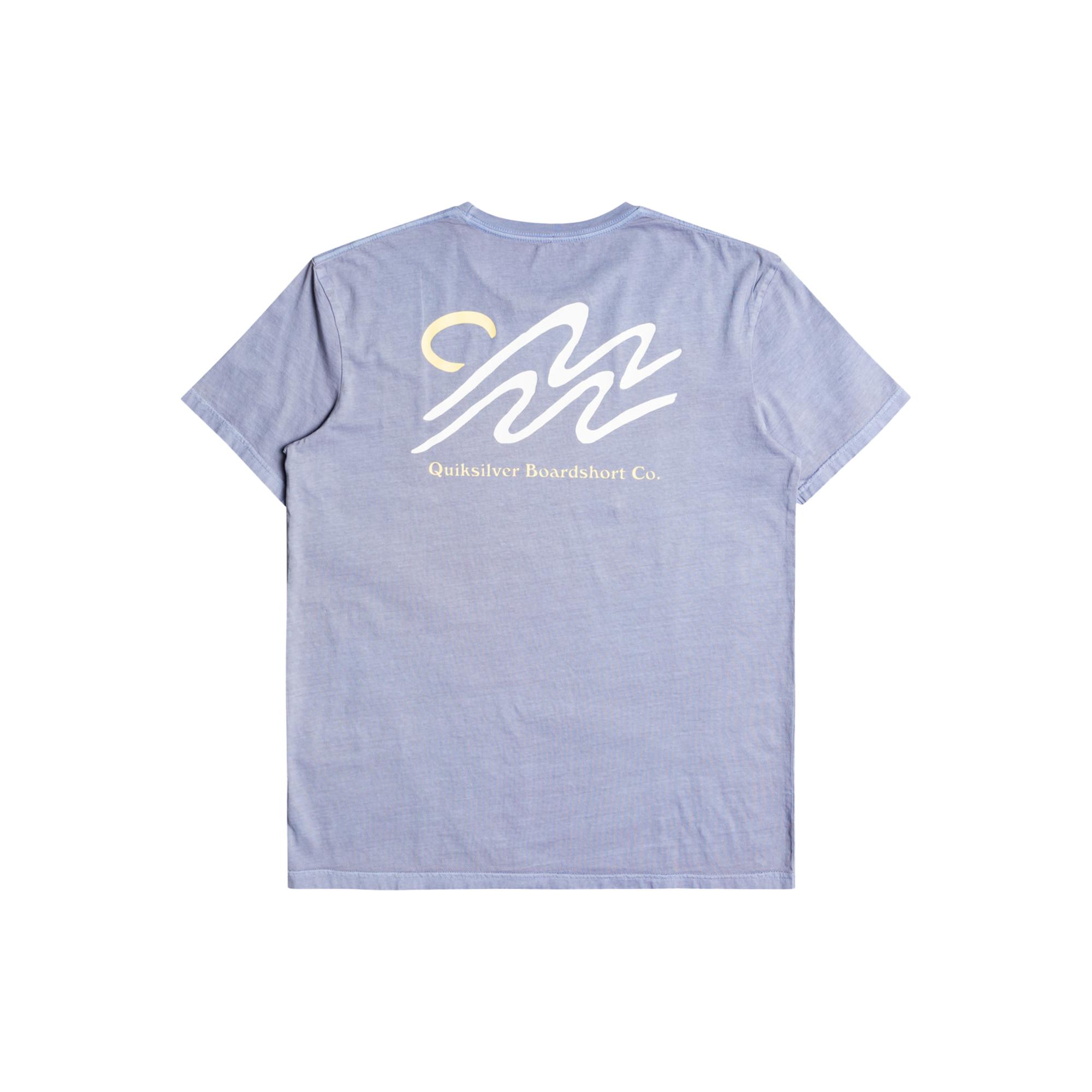 Quiksilver Slow Mover Erkek Gri Tişört