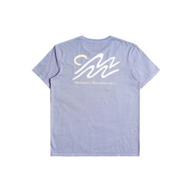  Quiksilver Slow Mover Erkek Gri Tişört