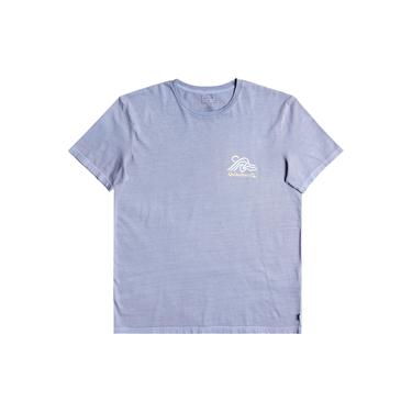  Quiksilver Slow Mover Erkek Gri Tişört