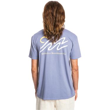  Quiksilver Slow Mover Erkek Gri Tişört