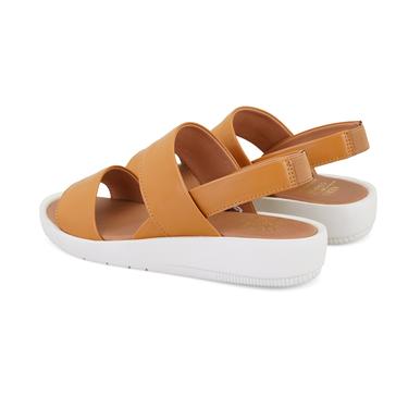  XXXNicole Sarı Kadın DesaComfort Deri Sandalet