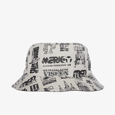  Market?Destination?Unknown Unisex Krem Bucket Şapka
