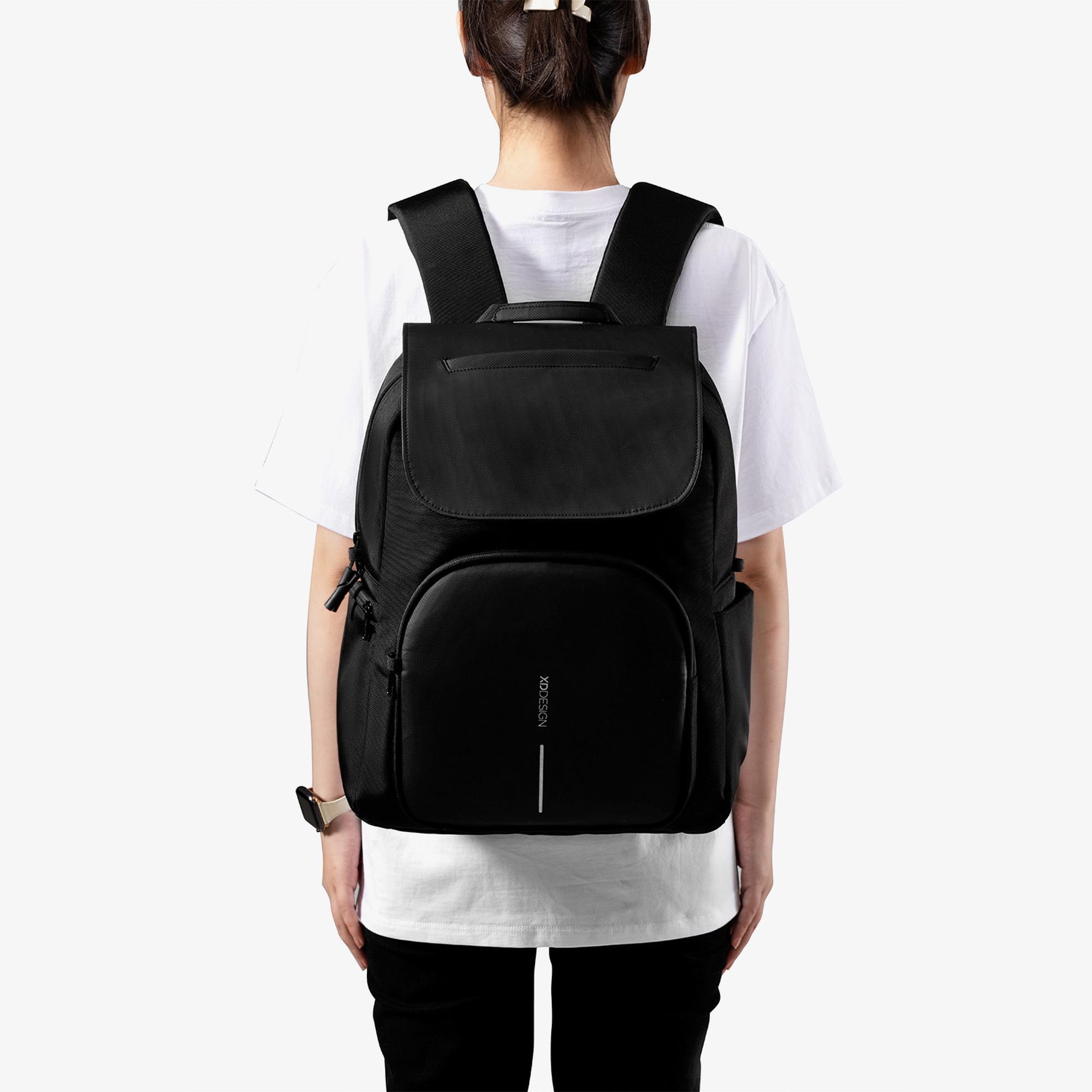 Xd Design Soft Daypack Unisex Siyah Sırt Çantası
