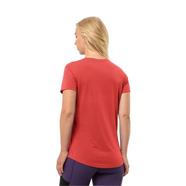  Jack Wolfskin Vonnan S/s Graphic T Kadın Tişört