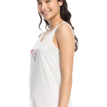  Roxy Losing My Mind Kadın Beyaz Tişört