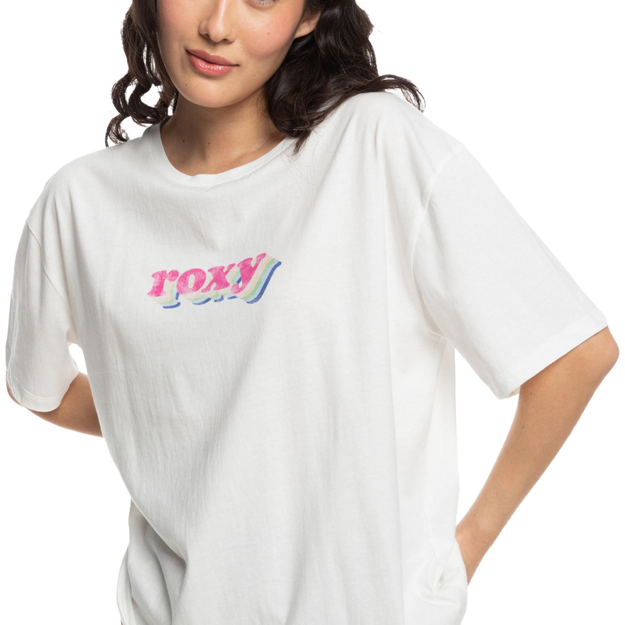 Roxy Sand Under The Sky Kadın Beyaz Tişört