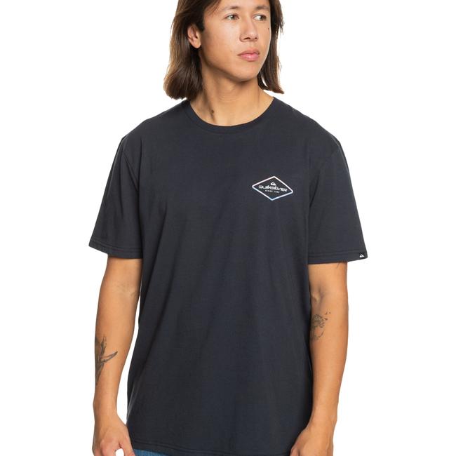  Quiksilver Omni Lock Erkek Mavi Tişört