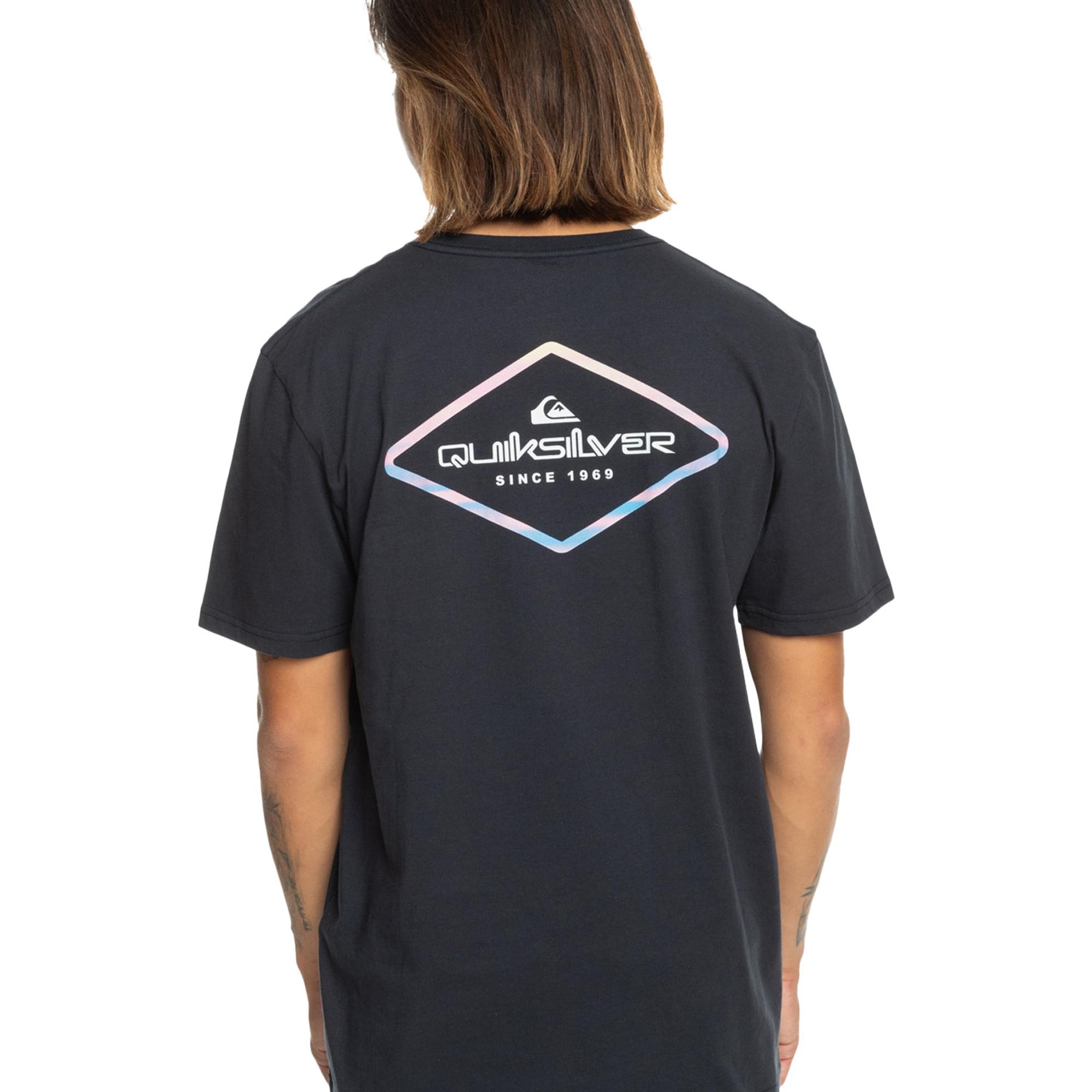 Quiksilver Omni Lock Erkek Mavi Tişört