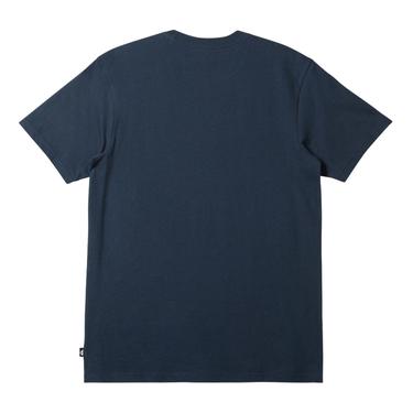  Quiksilver Qs Rushed Logo Dna Erkek Mavi Tişört