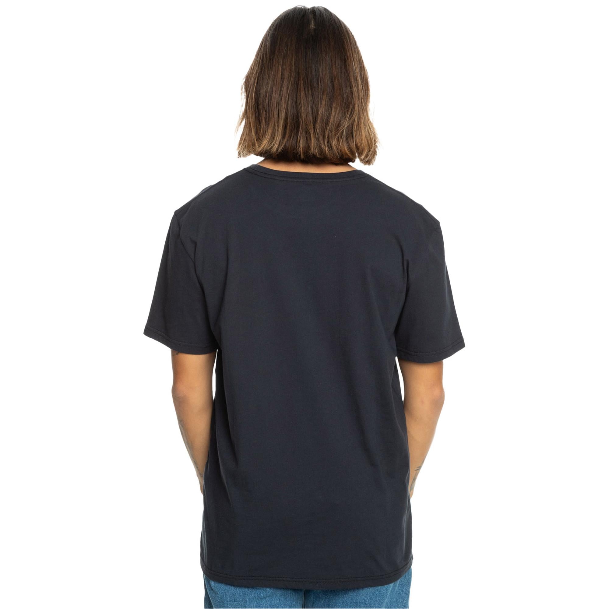 Quiksilver Tradesmith Erkek Mavi Tişört