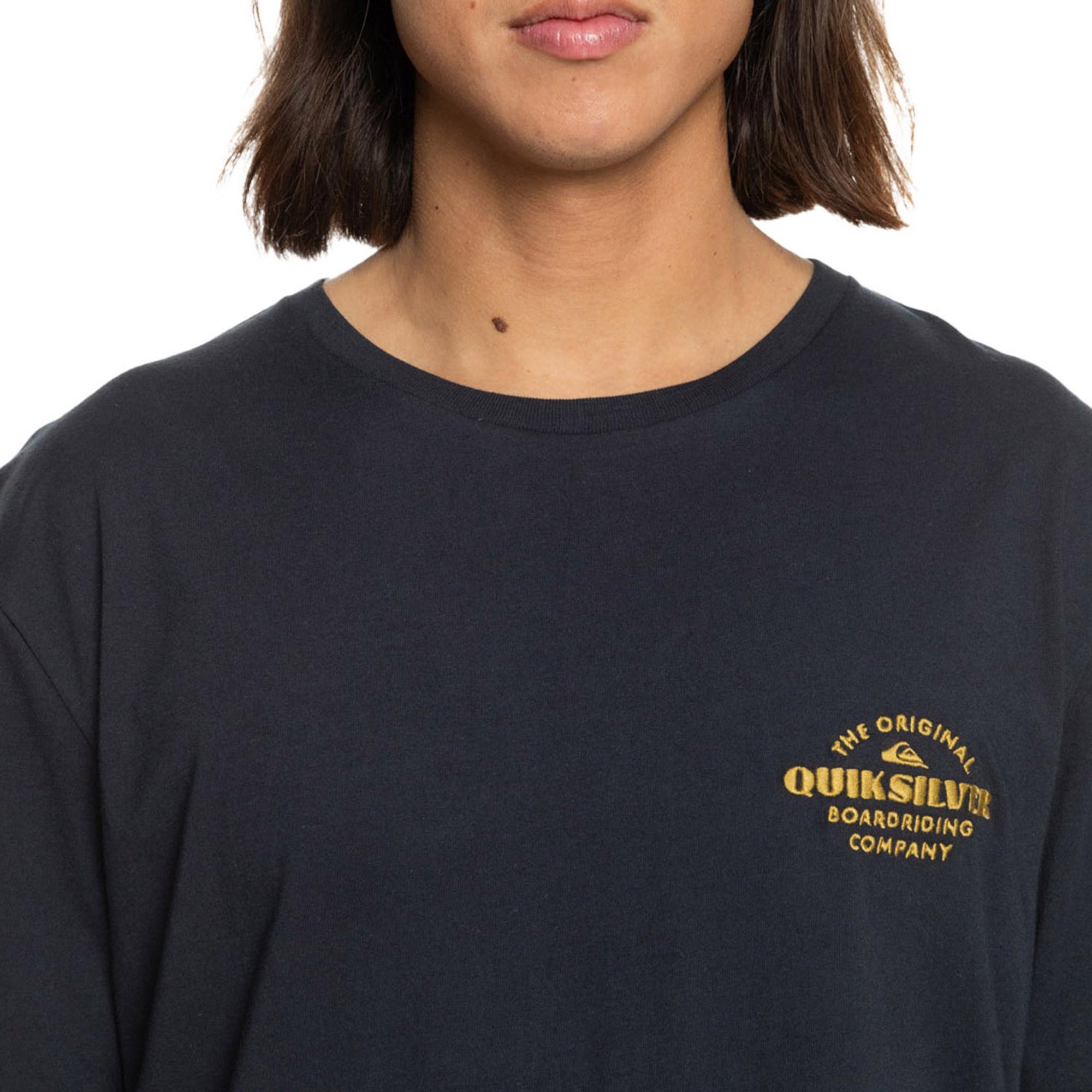 Quiksilver Tradesmith Erkek Mavi Tişört