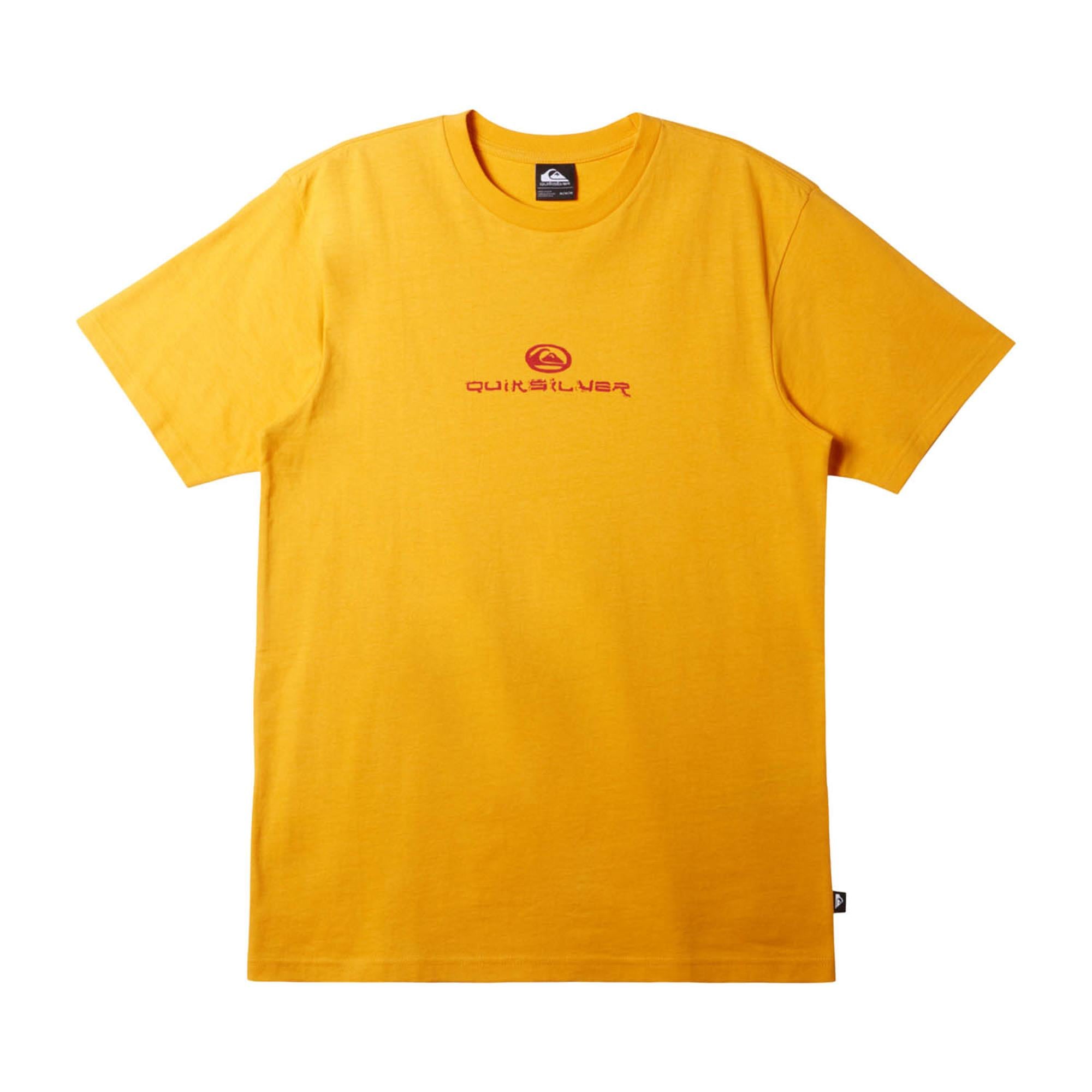 Quiksilver Dragon Fist Moe Erkek Sarı Tişört