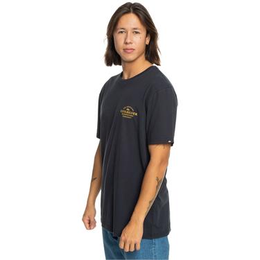  Quiksilver Tradesmith Erkek Mavi Tişört