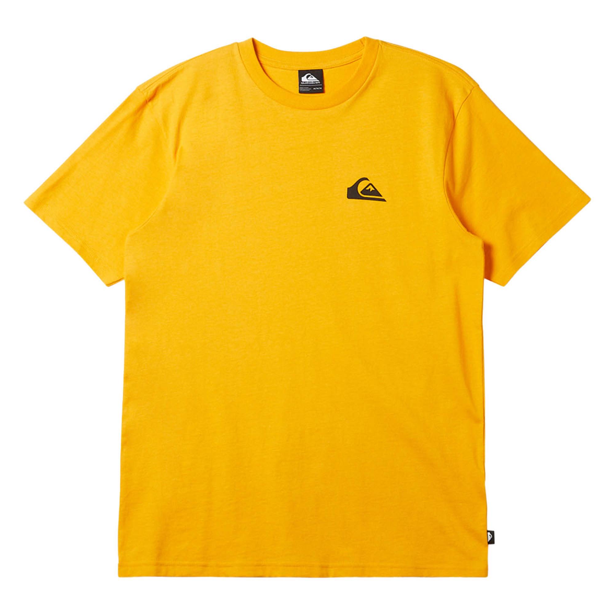 Quiksilver Qs Comp Logo Dna Erkek Sarı Tişört