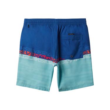  Quiksilver Everyday Wordblock Volley 17 Erkek Mavi Volley Short