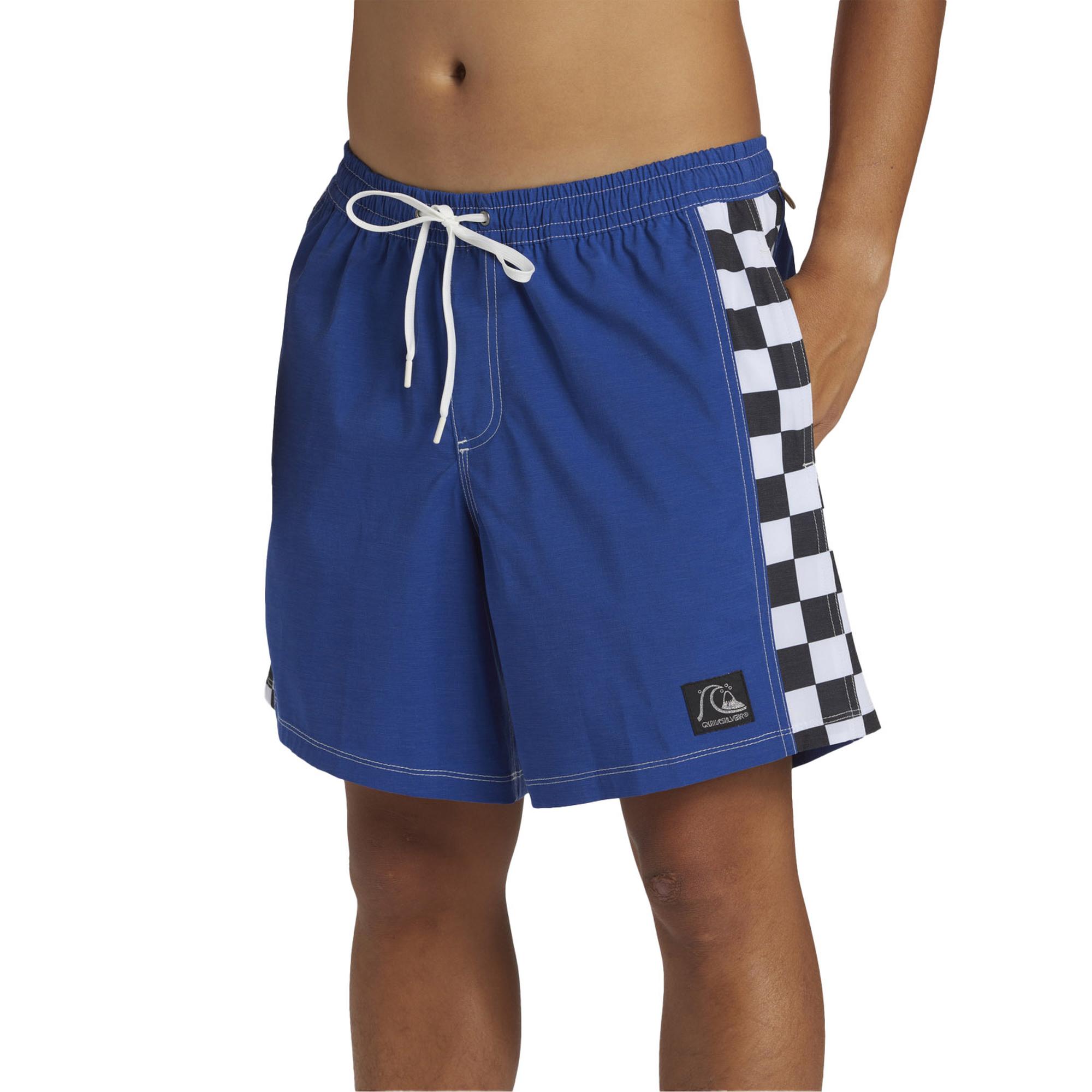 Quiksilver Original Arch 17nb Erkek Mavi Volley Short