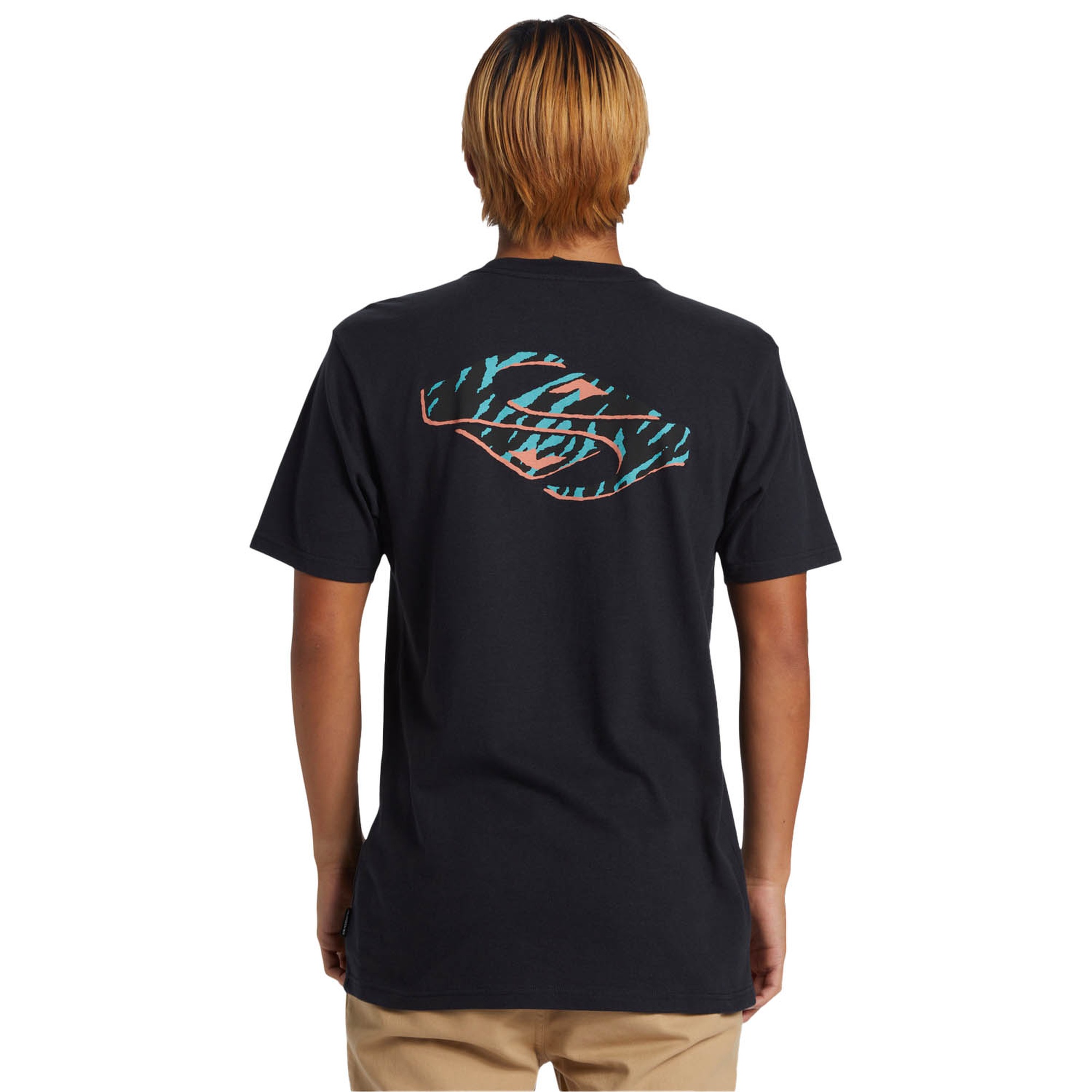 Quiksilver Surf Safari Moe Erkek Siyah Tişört