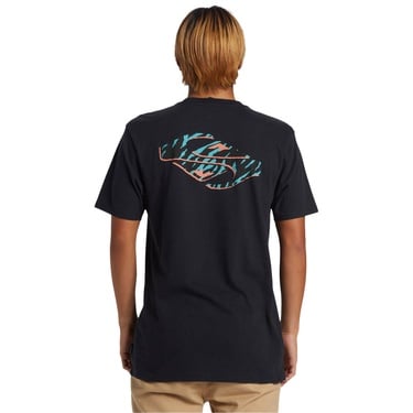  Quiksilver Surf Safari Moe Erkek Siyah Tişört