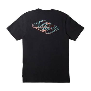  Quiksilver Surf Safari Moe Erkek Siyah Tişört